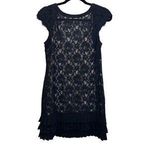 Jessica Simpson || Black Lace Dress || 4